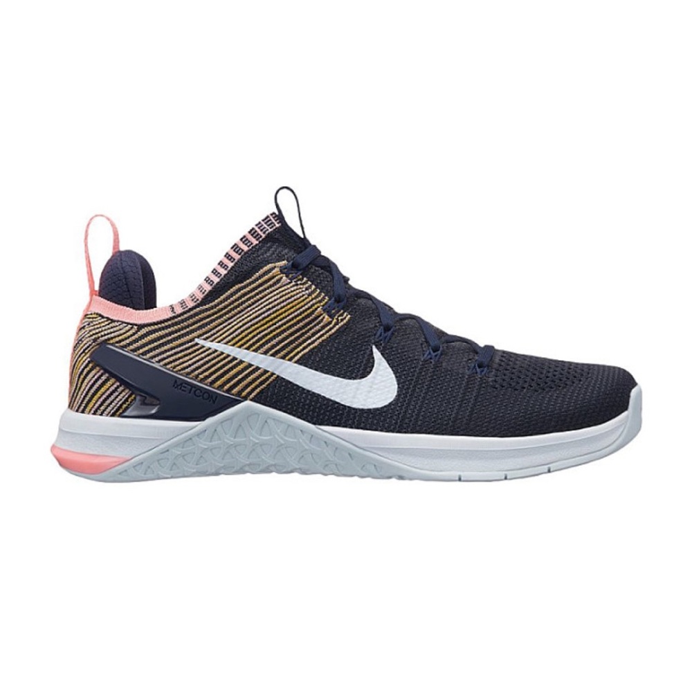 Nike Metcon DSX Flyknit 2 Shoes Sneakers Navy Blue Size 9